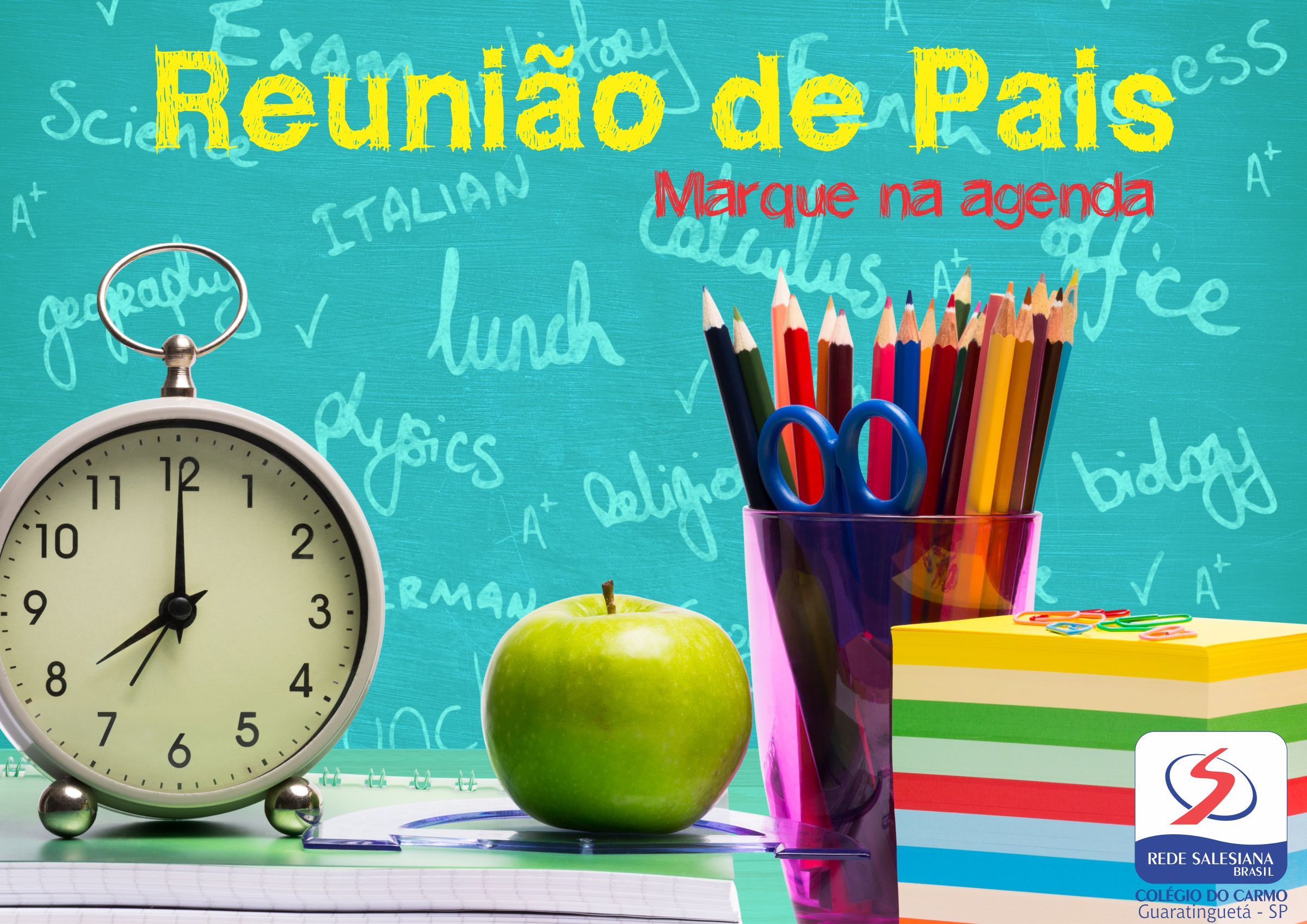 Datas das Reuniões de Pais/Responsáveis
