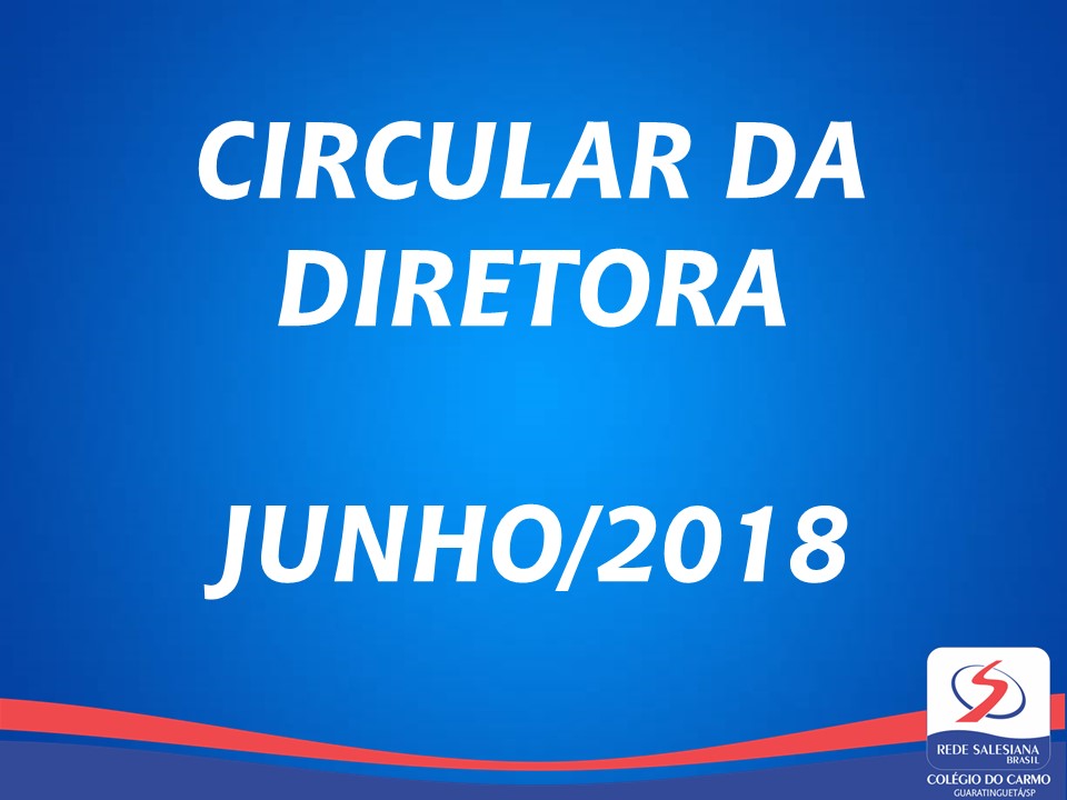 Circular da Diretora - Junho/2018