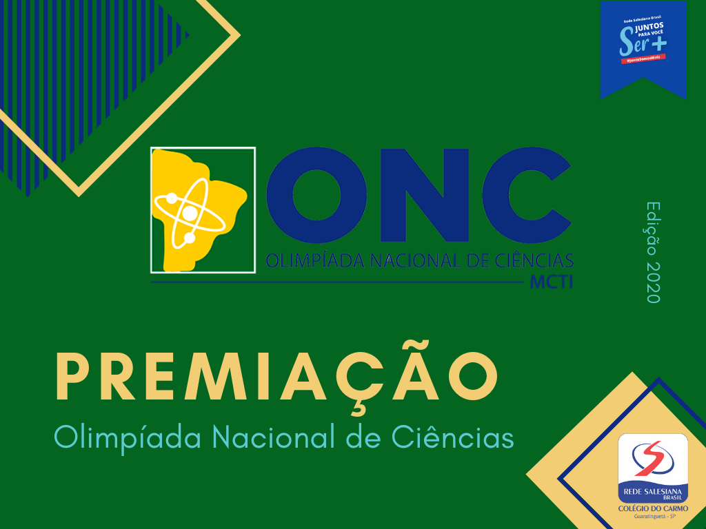 Olimpíada Nacional de Ciências: Estudantes são premiados em todas as categorias