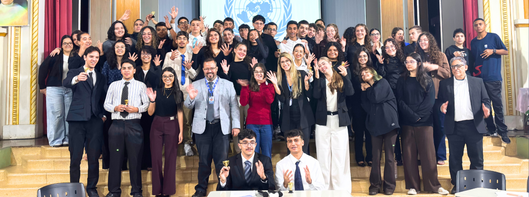 Simulação da ONU promove protagonismo entre estudantes do Ensino Médio