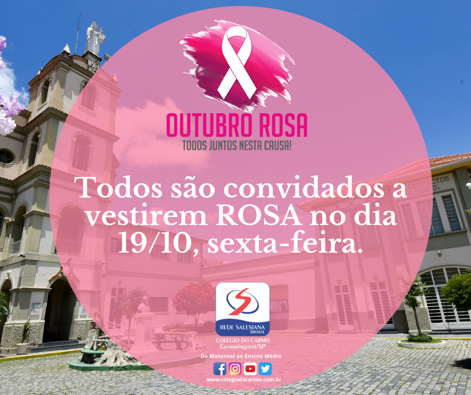 Outubro Rosa no Colégio do Carmo