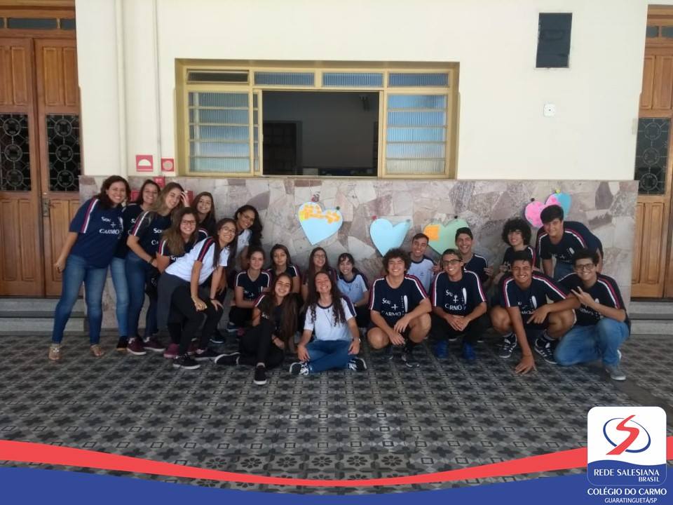 Estudantes do período da manhã realizam