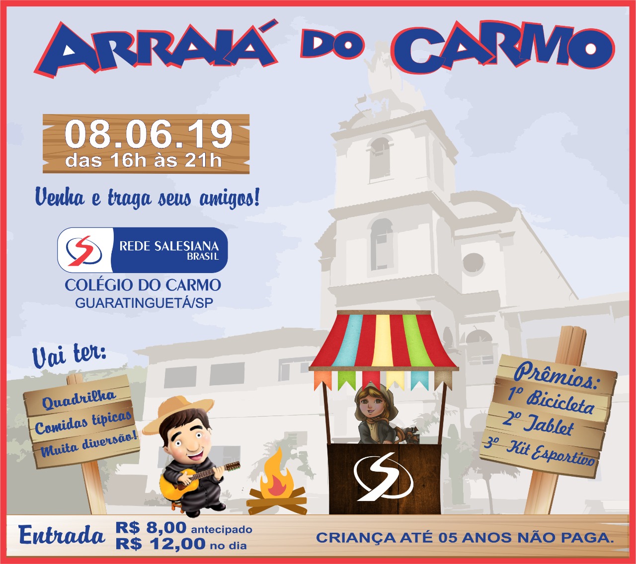 Traje Festa Junina - 1ºs Anos - EFI
