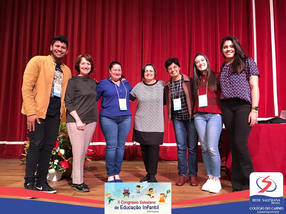 Colégio do Carmo presente no II Congresso Salesiano de Educação Infantil